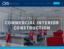 Tablet Screenshot of idgservices.com